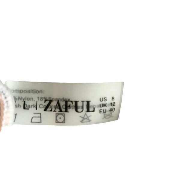 NWT Zaful Leopard Print  Bikini Top Size 8 - Picture 4 of 5